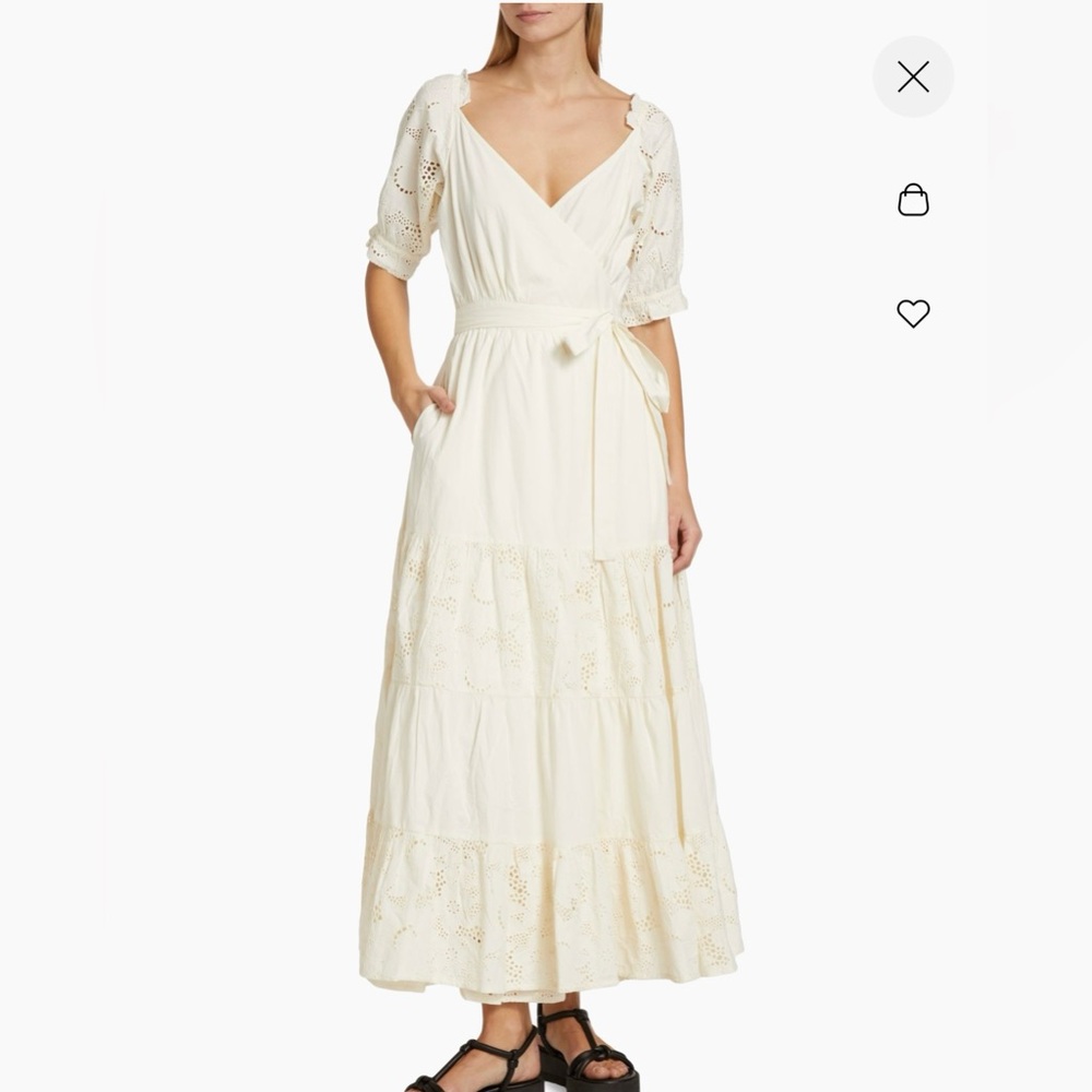 NWT LOVE THE LABEL WRAP DRESS SIZE SMALL